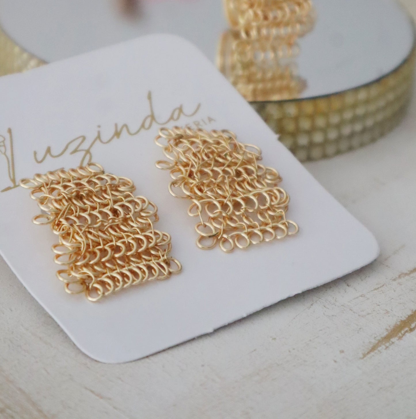 Honeycomb Earrings