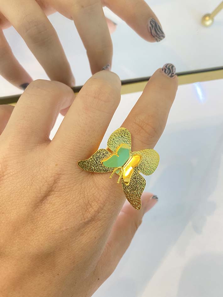 Anillo Mariposa